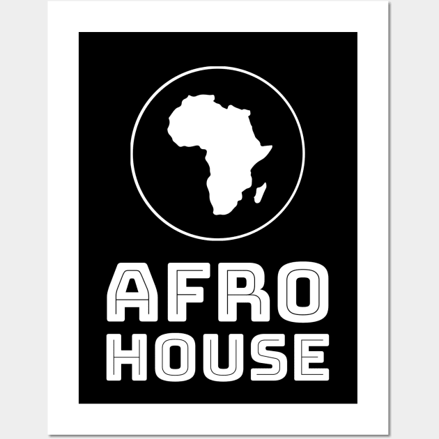 AFRO HOUSE Wall Art by DISCOTHREADZ 